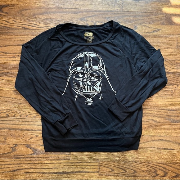 Star Wars Fifth Sun Darth Vader Black Graphic Women Large Long Sleeve Sweatshirt - Picture 1 of 4